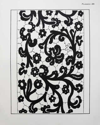 [Русское кружево. Собрала Эбба Салвен]. Ryska Kvinnoarbeten. Samlade och utgifna af Ebba Salwen Stockholm: Aktiebolaget ljus, 1911.